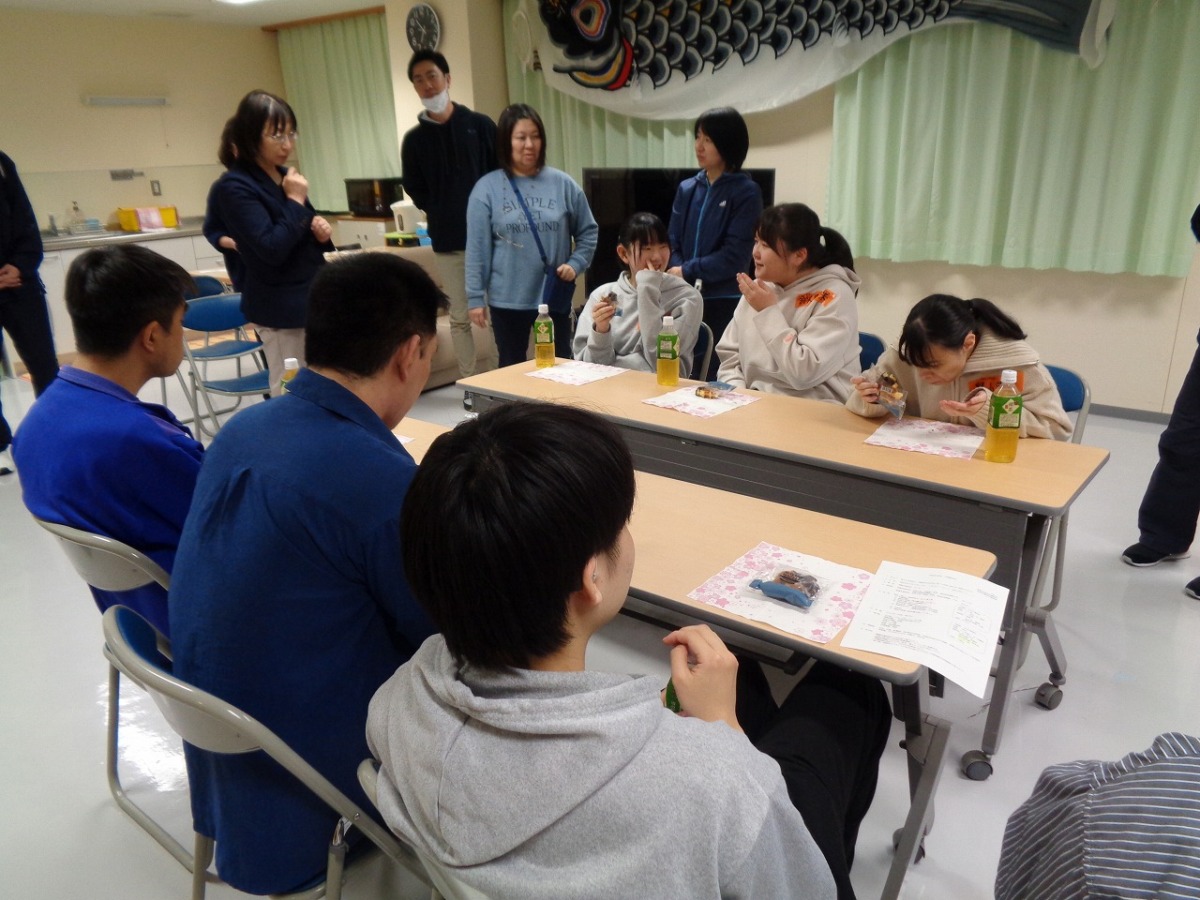 写真：寄宿舎合同歓迎会の様子3