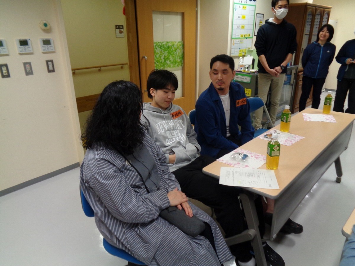 写真：寄宿舎合同歓迎会の様子2