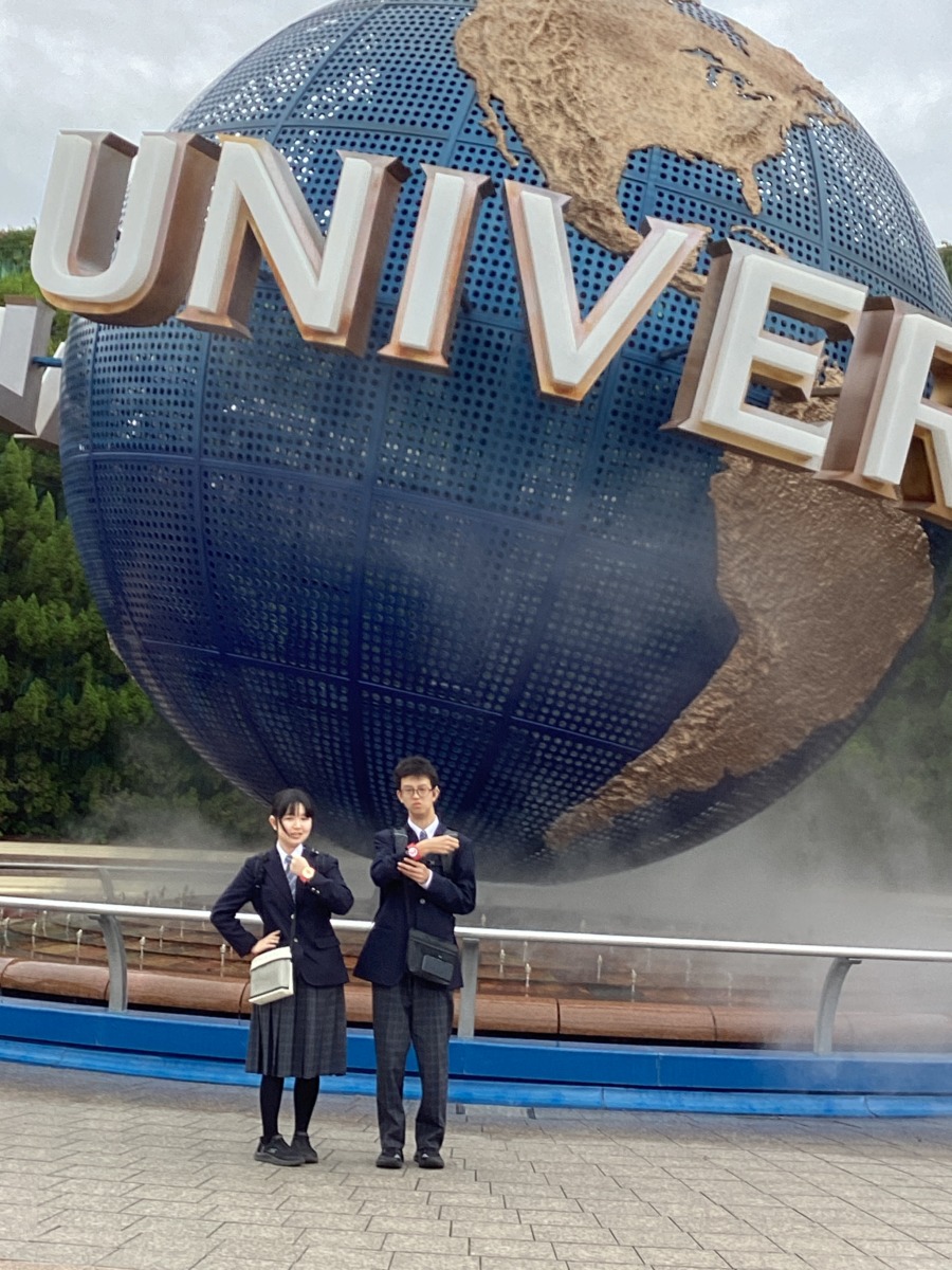 USJでの記念写真