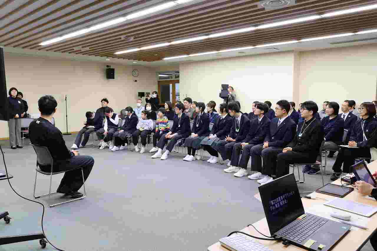 会場の様子の写真