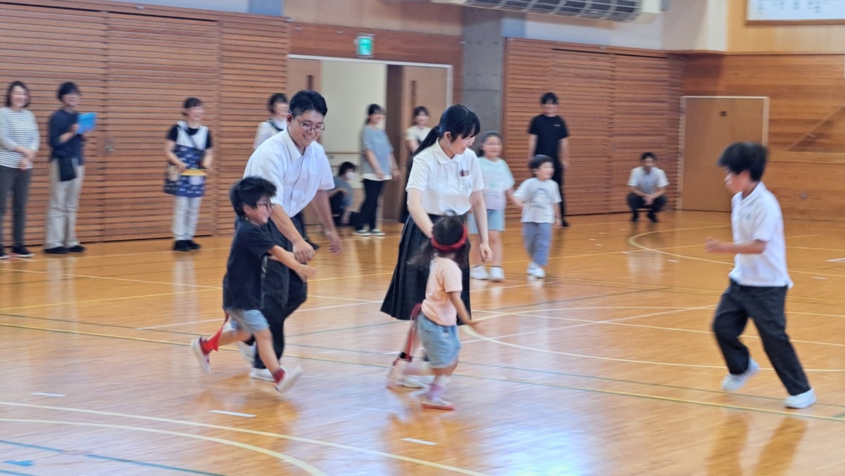 しっぽとりゲームの写真１