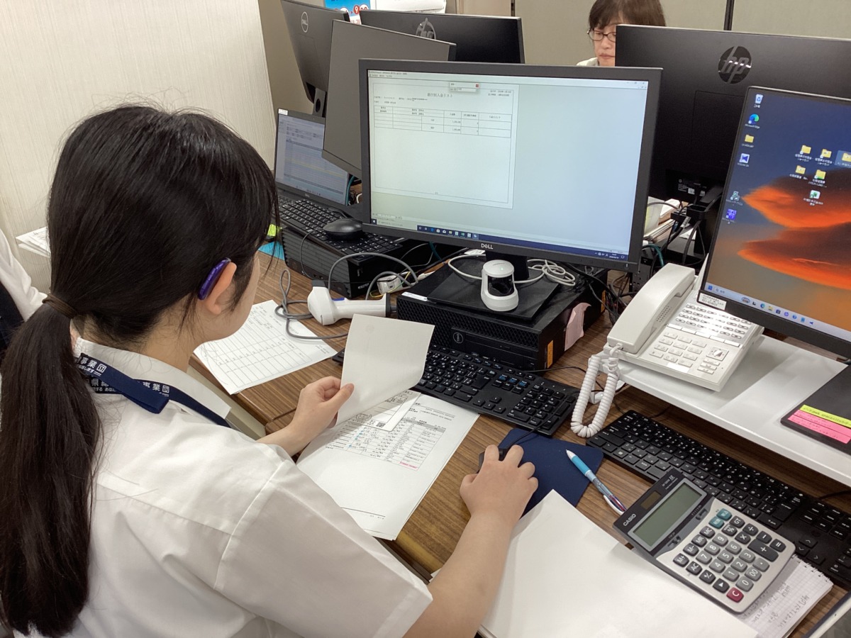 秋田協同印刷株式会社での実習の写真