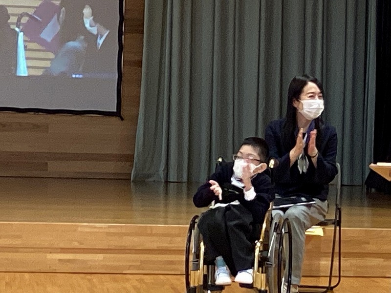 写真：中学部新入生歓迎会の様子3