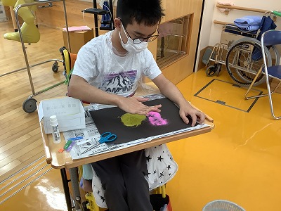 写真:制作活動の様子