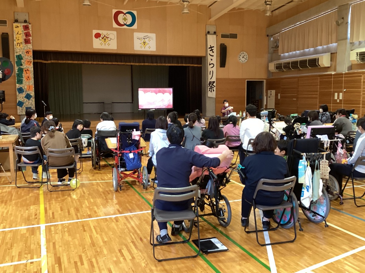 歯磨き教室の様子