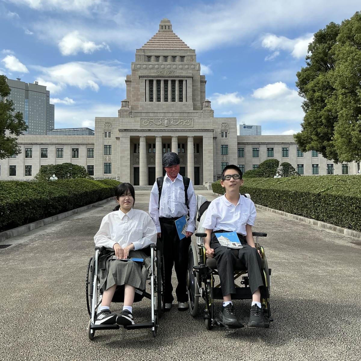 国会議事堂に行きました