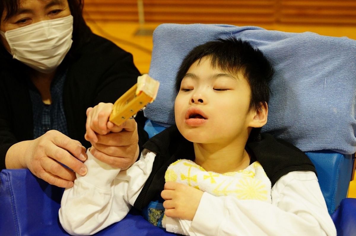 中学部 民謡教室が行われました