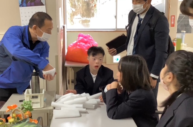 中学部 職業学習週間が行われました