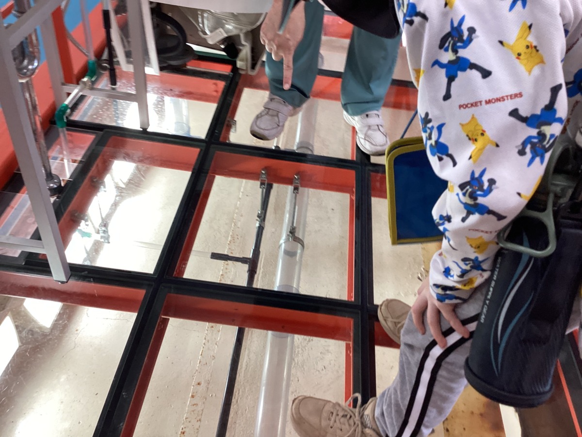 写真:見学の様子2
