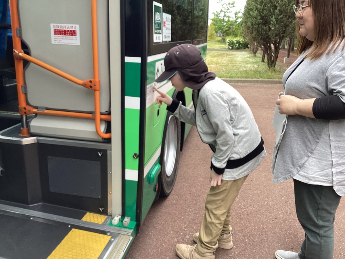 運転手さんと外付けマイクでお話