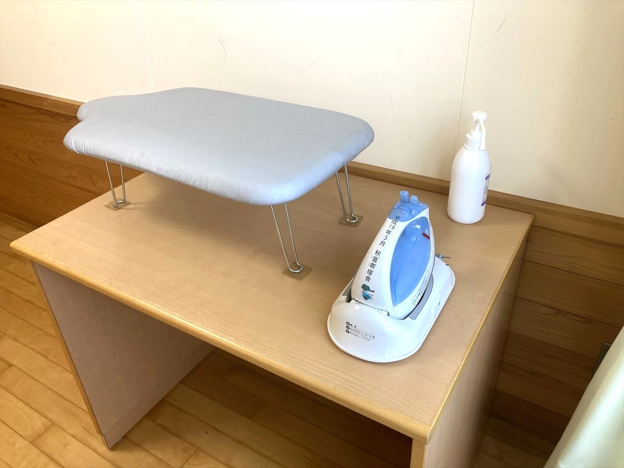 アイロン掛けコーナー
