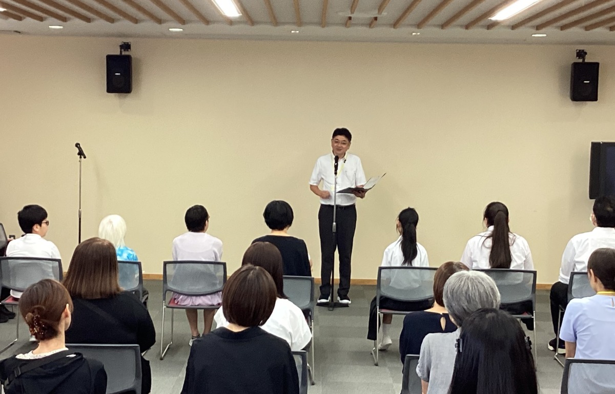 校長先生からのお話