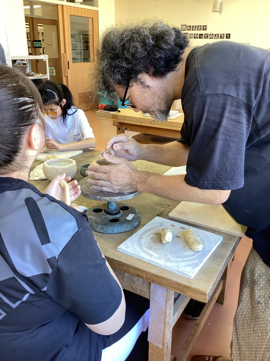 田村さんから指導助言をいただきながら活動を行いました
