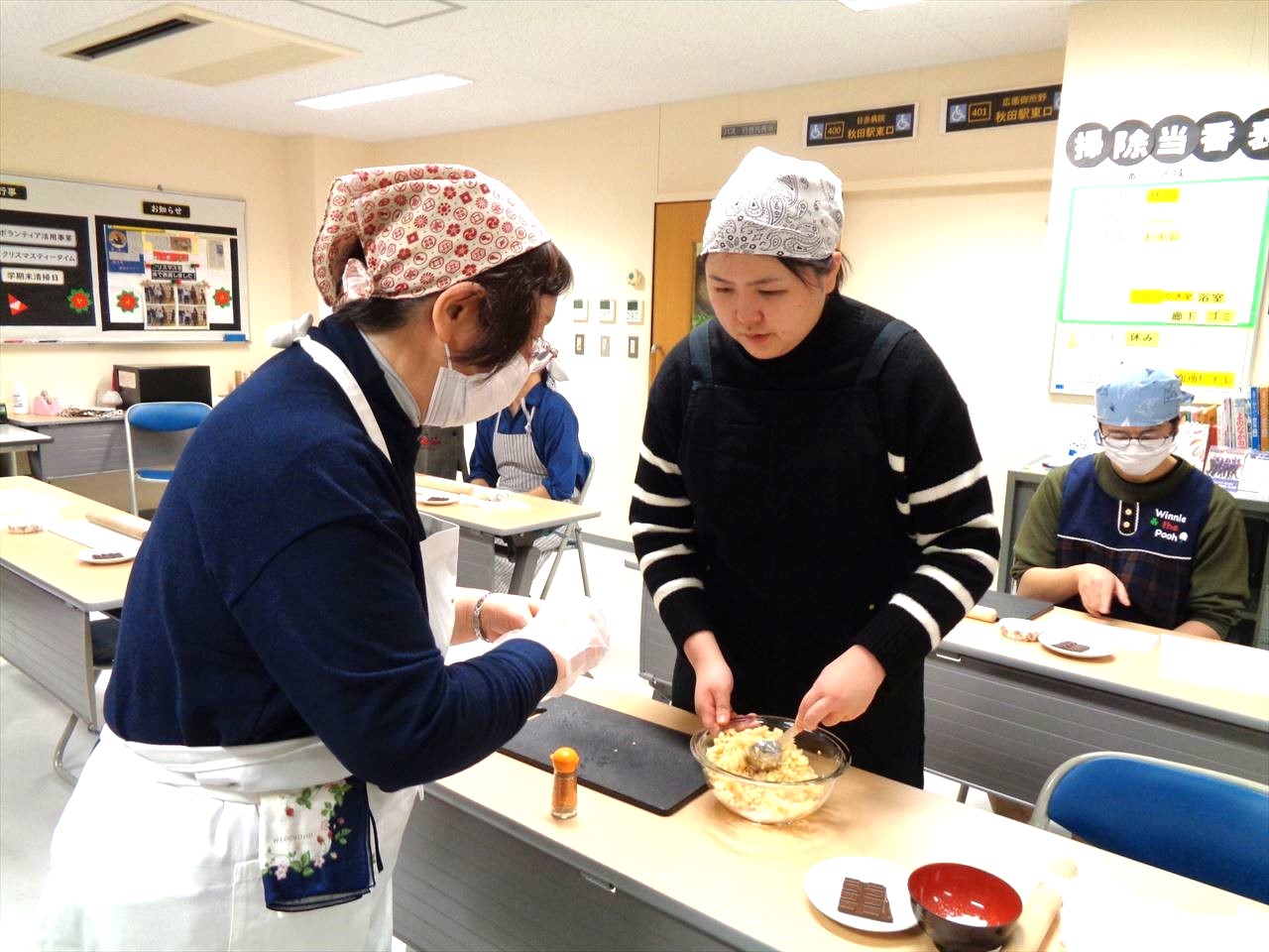 りんごジャムも作りました