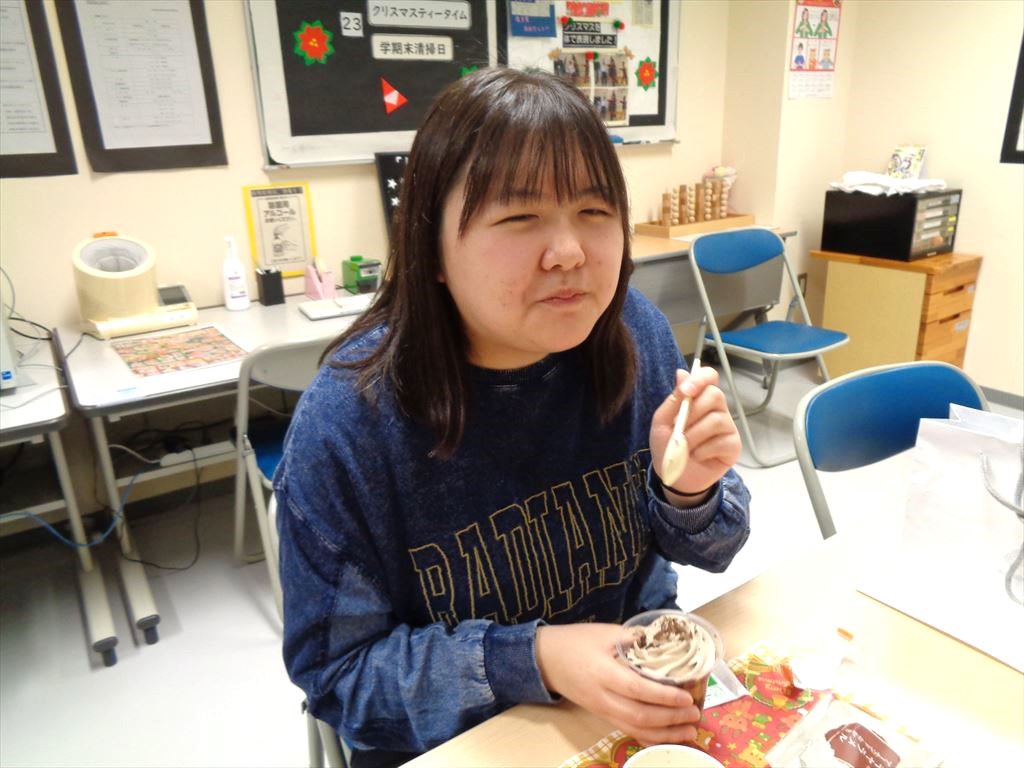 「みんなで食べると美味しいね」