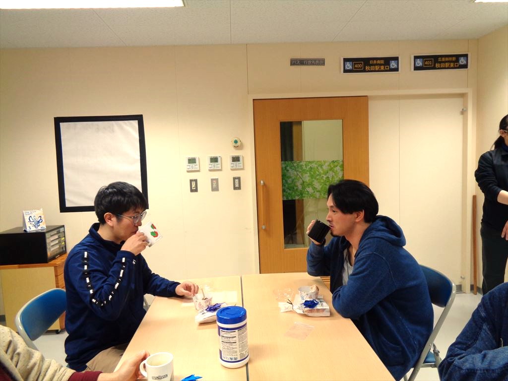 コーヒーで、ほっと一息