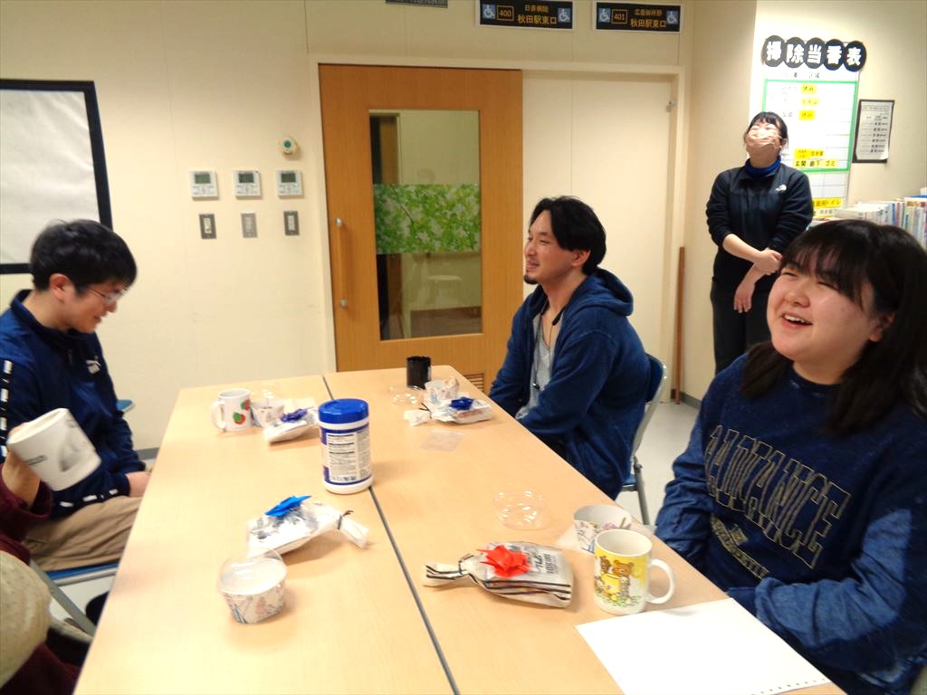 和やかに、会話も弾みました。