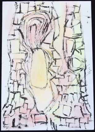 絵画「縄文」