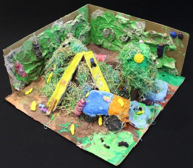 自由作品「虫の学校」