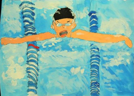 絵画「タイム、縮まれ！」