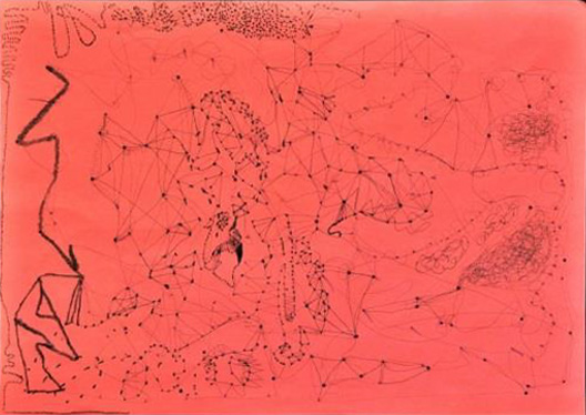 絵画「うねうねじごくと星じごく」