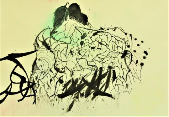 絵画「線」