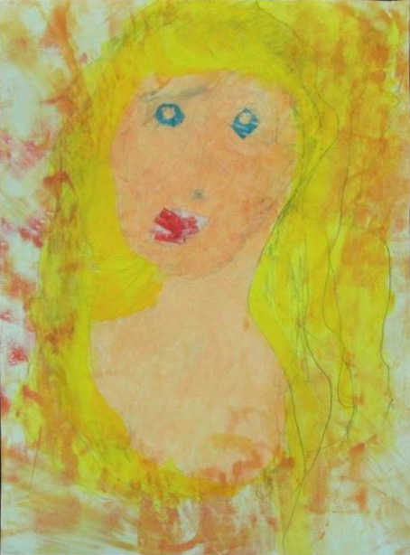 絵画「素敵なお姉さん」