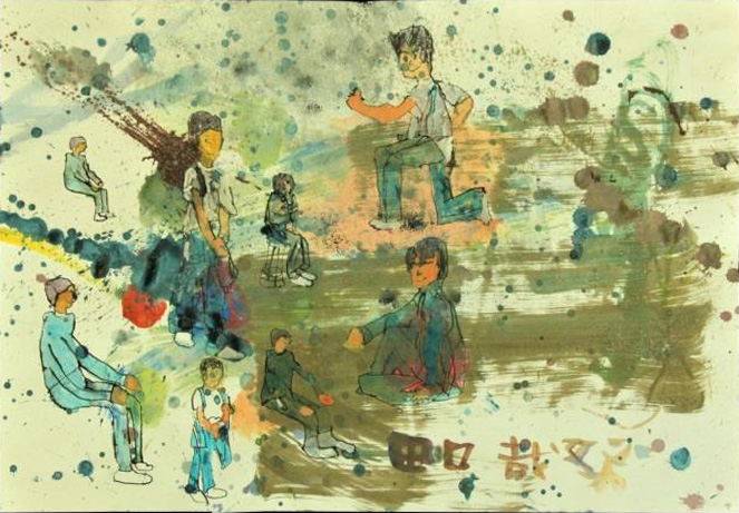 絵画「氷河期」