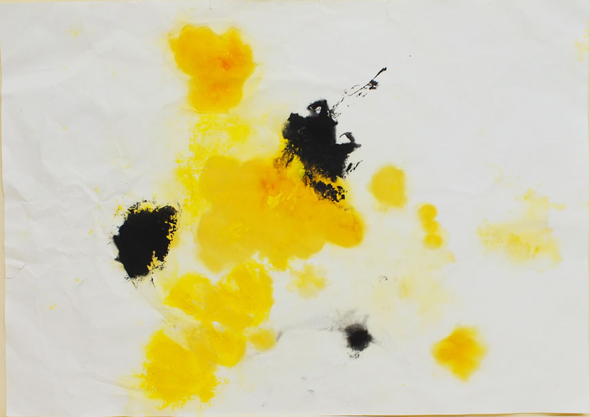 絵画「くらえ~!」