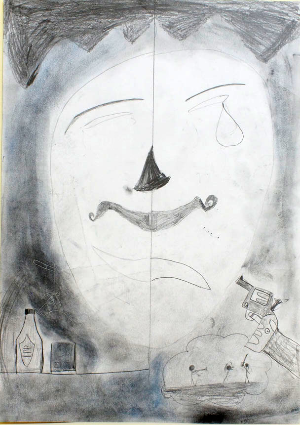 絵画「本当の自分」