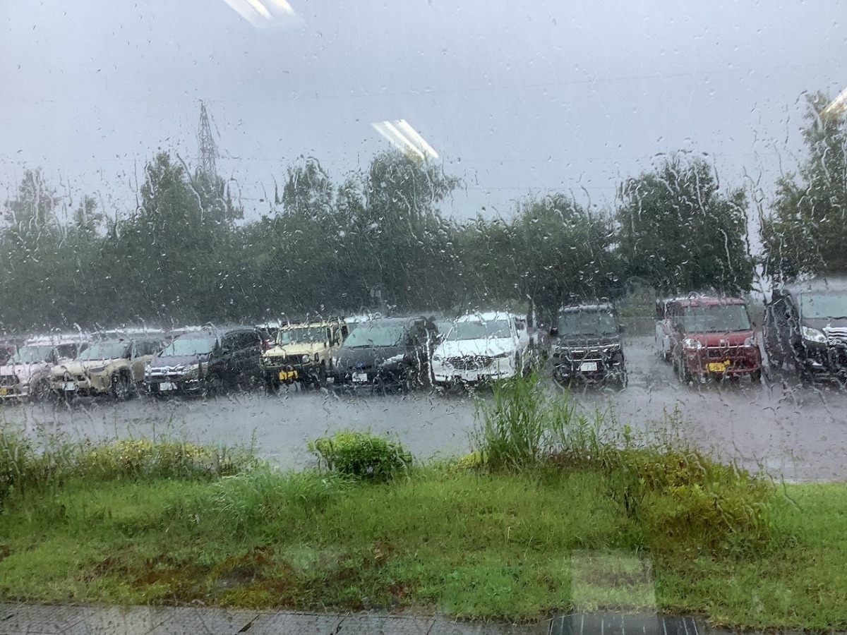優秀賞「大雨の日」