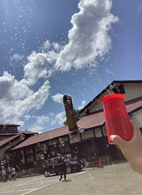 佳作「しゃぼん玉」